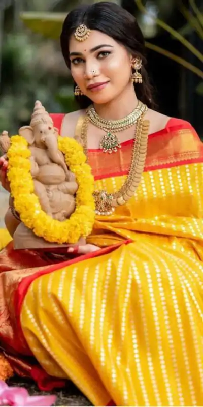 DDF-Yellow Color Soft Silk Ordinary Design Saree Rich Pallu Casual, Party Wear, Wedding, Events, Festivals Wear Etc. Expected Delivery 4-6 Working Days 1449 | Bollywood Sarees, Creative Sarees, Designer Sarees, Embroidered Sarees, Ethnic Saree, Modern Digital sarees, Party Wear Sarees, Sarees