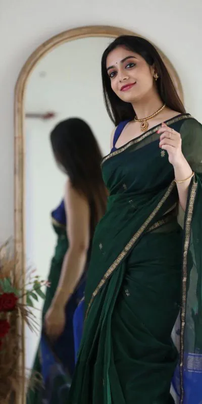 KP 5034 Dark Green Color Soft Lilan Slab Jacquard  Work Saree Casual, Party Wear, Wedding, Events Etc. Expected Delivery 4-6 Working Days @1449/- | Bollywood Sarees, Creative Sarees, Designer Sarees, Embroidered Sarees, Ethnic Saree, Modern Digital sarees, Party Wear Sarees, Sarees