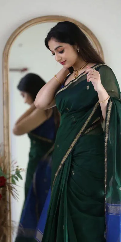 KP 5034 Dark Green Color Soft Lilan Slab Jacquard  Work Saree Casual, Party Wear, Wedding, Events Etc. Expected Delivery 4-6 Working Days @1449/- | Bollywood Sarees, Creative Sarees, Designer Sarees, Embroidered Sarees, Ethnic Saree, Modern Digital sarees, Party Wear Sarees, Sarees