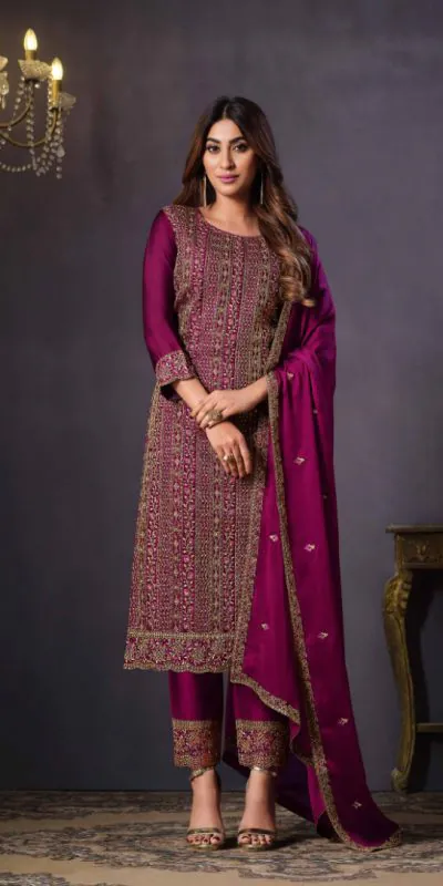 FC Vipul 5281 Pink Heavy rangoli with coding sequence Embroidery Work salwar suit Casual, Wedding, Festive, Events Etc. @2599 | Casual Suits, Creative suits, Designer Suits, Party Wear Suits, Salwar suit, Straight Suits