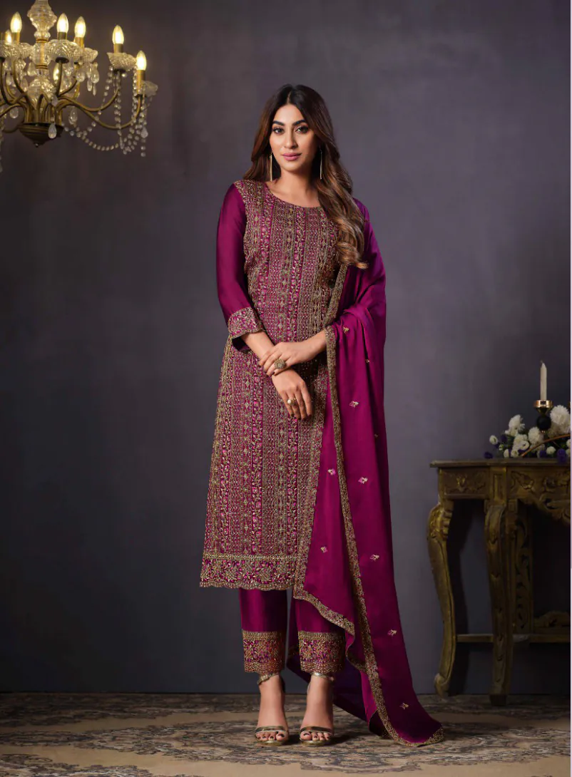 FC Vipul 5281 Pink Heavy rangoli with coding sequence Embroidery Work salwar suit Casual, Wedding, Festive, Events Etc. @2599 | Casual Suits, Creative suits, Designer Suits, Party Wear Suits, Salwar suit, Straight Suits