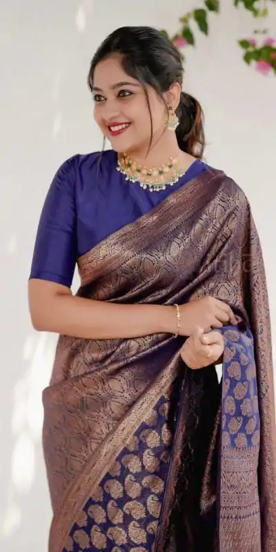 DDF SUPRIYA Navy Blue Color Soft Lichi Silk With Ordinary Design Saree Casual, Party Wear, Wedding, Events Etc. Expected Delivery 4-6 Working Days 1399/- | Bollywood Sarees, Creative Sarees, Designer Sarees, Embroidered Sarees, Ethnic Saree, Modern Digital sarees, Party Wear Sarees, Sarees