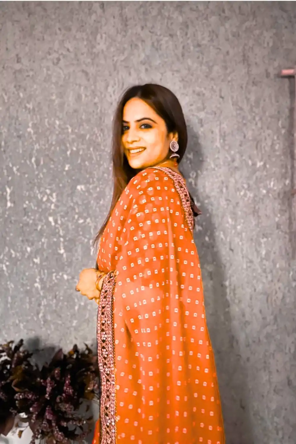 JR 543 Orange Color Printed Georgette With Sequence Embroidery Lace Saree Casual, Party Wear, Wedding, Events Etc. Expected Delivery 4-6 Working Days 1449/- | Bollywood Sarees, Creative Sarees, Designer Sarees, Embroidered Sarees, Ethnic Saree, Modern Digital sarees, Party Wear Sarees, Sarees