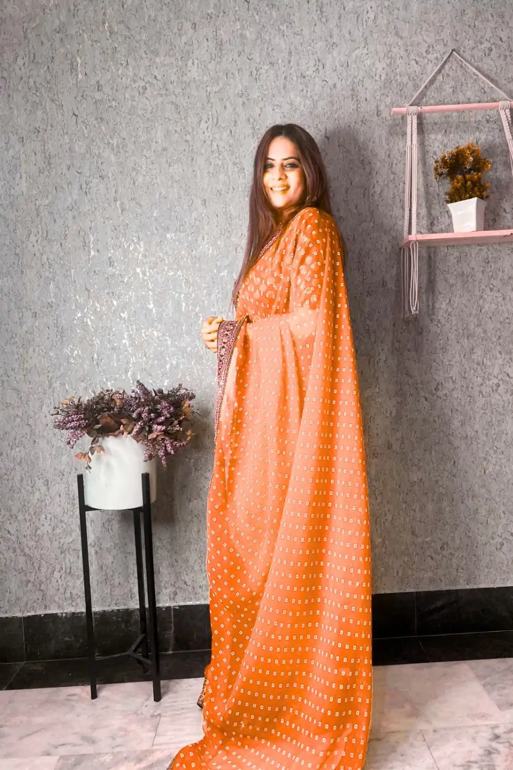JR 543 Orange Color Printed Georgette With Sequence Embroidery Lace Saree Casual, Party Wear, Wedding, Events Etc. Expected Delivery 4-6 Working Days 1449/- | Bollywood Sarees, Creative Sarees, Designer Sarees, Embroidered Sarees, Ethnic Saree, Modern Digital sarees, Party Wear Sarees, Sarees
