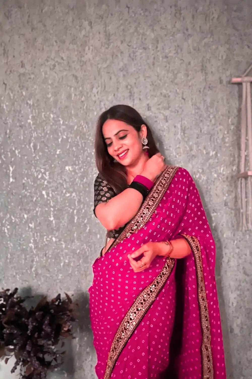 JR 543 Wine Color Printed Georgette With Sequence Embroidery Lace Saree Casual, Party Wear, Wedding, Events Etc. Expected Delivery 4-6 Working Days 1449/- | Bollywood Sarees, Creative Sarees, Designer Sarees, Embroidered Sarees, Ethnic Saree, Modern Digital sarees, Party Wear Sarees, Sarees