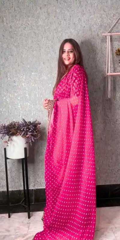 JR 543 Wine Color Printed Georgette With Sequence Embroidery Lace Saree Casual, Party Wear, Wedding, Events Etc. Expected Delivery 4-6 Working Days 1449/- | Bollywood Sarees, Creative Sarees, Designer Sarees, Embroidered Sarees, Ethnic Saree, Modern Digital sarees, Party Wear Sarees, Sarees