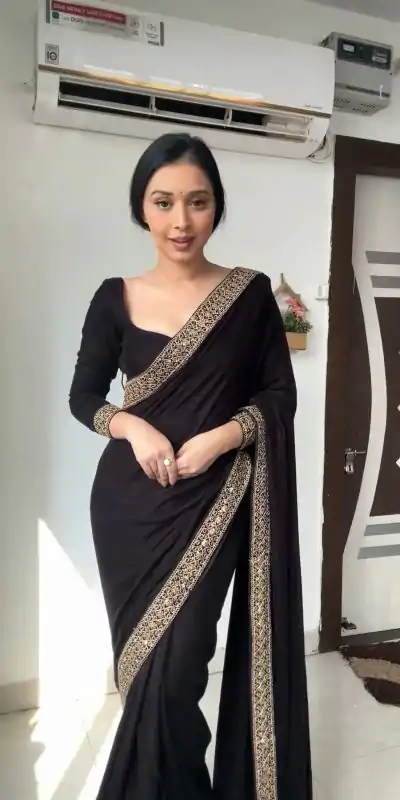 KD-440  Saree : Sequence Work Blouse : Sequence Lace work Party Wear, Wedding Wear, Events Etc.@1949/- | Bollywood Sarees, Creative Sarees, Designer Sarees, Ethnic Saree, Modern Digital sarees, Party Wear Sarees, Sarees