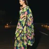 DF 3402 Karishma kapoor Multi Color Georgette Embroidery Sequins Saree Casual, Party Wear, Wedding, Events Etc Delivery .4-6 Working Days 1999/- | Bollywood Sarees, Creative Sarees, Designer Sarees, Embroidered Sarees, Ethnic Saree, Modern Digital sarees, Party Wear Sarees, Sarees