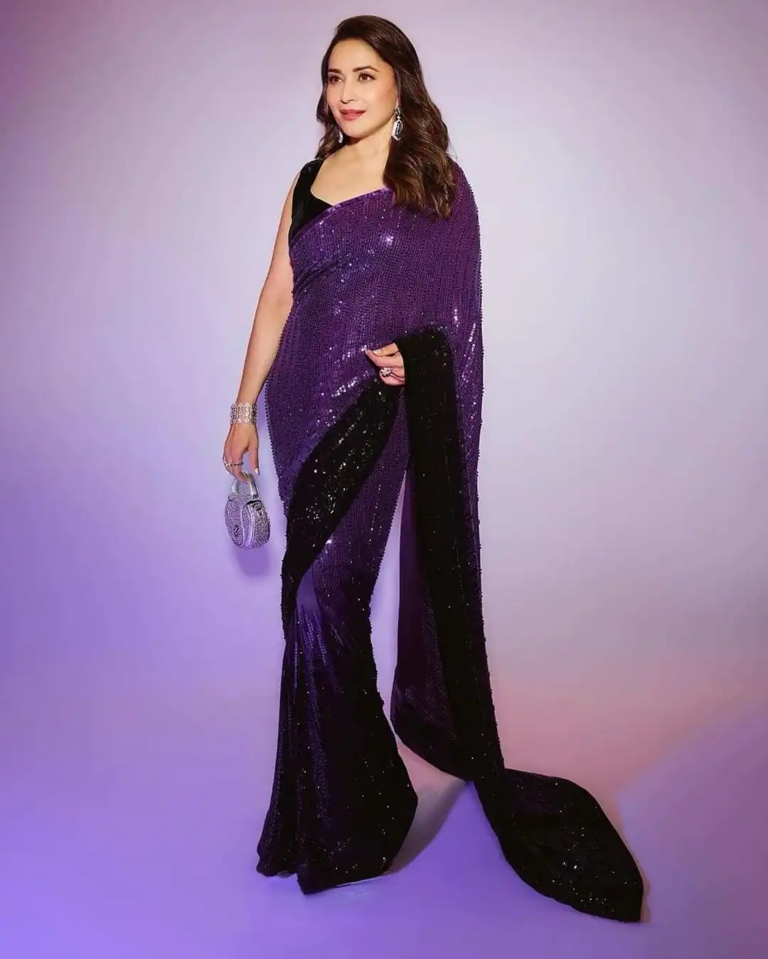 DF 3404 Purple Color 60 Gram Georgette Sequins Work Saree All Over Sequence Casual, Party Wear, Wedding, Events Etc Delivery .4-6 Working Days 2099/- | Bollywood Sarees, Creative Sarees, Designer Sarees, Embroidered Sarees, Ethnic Saree, Modern Digital sarees, Party Wear Sarees, Sarees