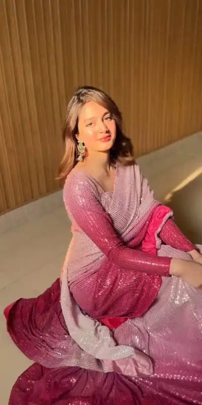 DF 3399 Baby Pink Color Sequins Embrodery Work saree Casual, Party Wear, Wedding, Events Etc. Expected Delivery 4-6 Working Days 1999/- | Bollywood Sarees, Creative Sarees, Designer Sarees, Embroidered Sarees, Ethnic Saree, Modern Digital sarees, Party Wear Sarees, Sarees