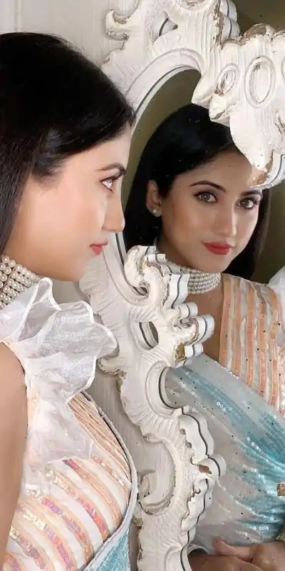 JR 556 White Color Soft georgette shaded sequence work Saree Casual, Party Wear, Wedding, Events Etc. Expected Delivery 4-6 Working Days 1699/- | Bollywood Sarees, Creative Sarees, Designer Sarees, Embroidered Sarees, Ethnic Saree, Modern Digital sarees, Party Wear Sarees, Sarees