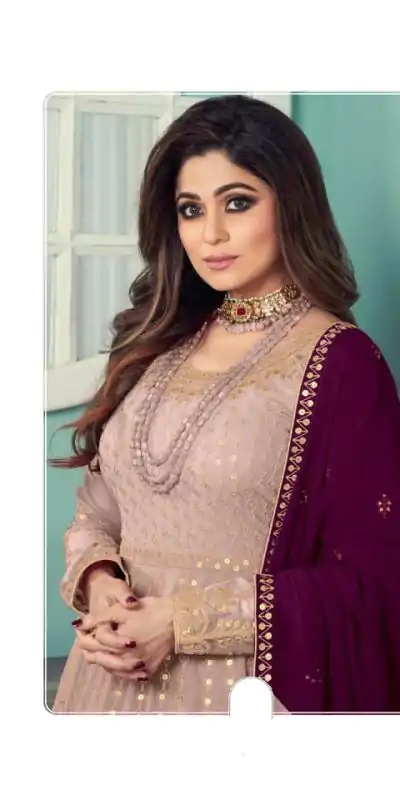 adorable-peach-color-gown-georgette-with-embroidery-work