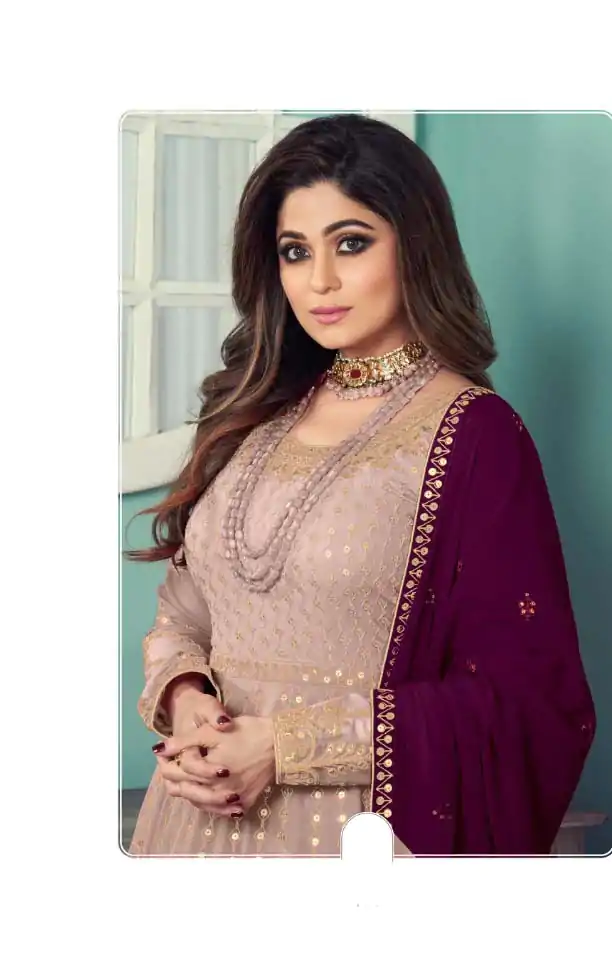 adorable-peach-color-gown-georgette-with-embroidery-work