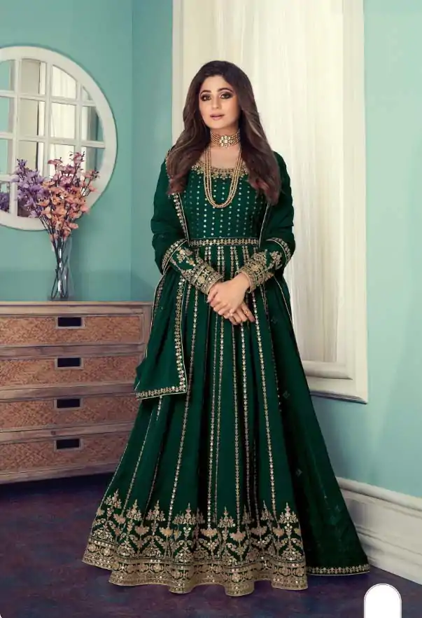 gorgeous-green-color-georgette-with-sequence-work-gown