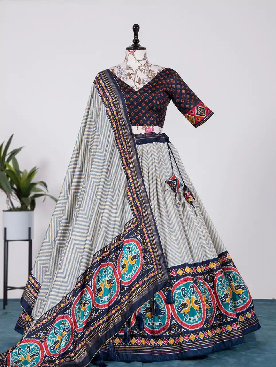 LNB1639 Black Color Lehenga : Dola Silk Blouse : Georgette Work : Foil Work Traditional Wear, Festive, Wedding, Events @2299/- | Bollywood Lehenga, Creative Lehenga, Designer Lehenga, Embroidered Lehenga, Lehenga, Party Wear Lehenga