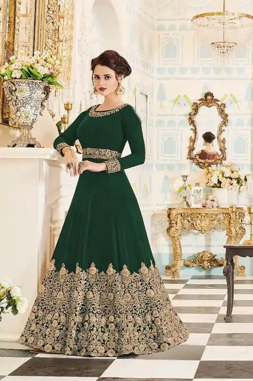  FC Veeda Green Color Georgette Coding Embroidery Stone  Work Anarkali Suit Wedding, Party, Festive events, etc. Expected Delivery  4-6 Working Days @1999/ | Anarkali Suits, Bollywood Anarkali, Creative-Anarkali, Designer Anarkali, Embroidered Anarkali, Party Wear Anarkali