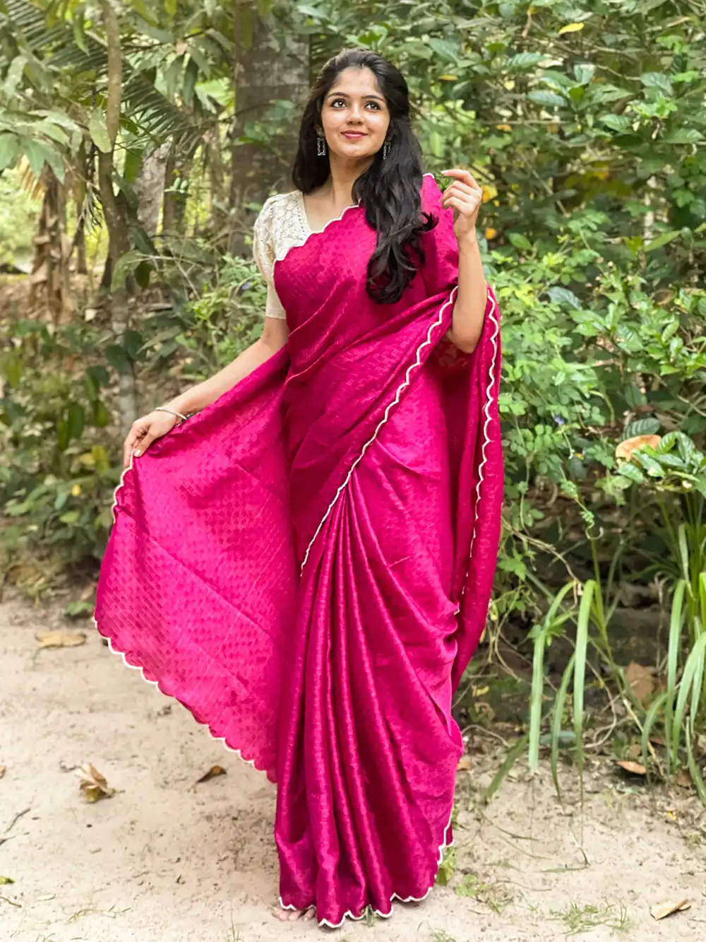 YNF7103 Pink Gadwall Chex Arca Work Blouse(Stitched) Saree Blouse(Stitched) Casual Party Wear, Wedding, Events Etc. Expected Delivery 4-6 Working Days @1699 | Bollywood Sarees, Creative Sarees, Designer Sarees, Embroidered Sarees, Ethnic Saree, Modern Digital sarees, Party Wear Sarees, Sarees