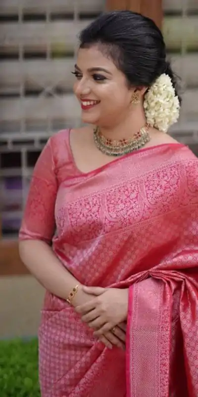 DDF-GAJRAJ Pink  Color Soft Lichi Silk Ordinary Design Saree Casual, Party Wear, Events, Festivals Wear Etc. Expected Delivery 4-6 Working Days 1349/- | Bollywood Sarees, Creative Sarees, Designer Sarees, Embroidered Sarees, Ethnic Saree, Modern Digital sarees, Party Wear Sarees, Sarees