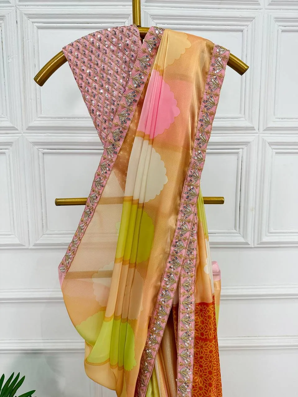 ST 467 Malty Color Jimmichu Digital Printed Embroidery Saree Casual, Wedding, Party, Festive, Events Etc. Expected Delivery 4-6 Working Days @1999/- | Bollywood Sarees, Creative Sarees, Designer Sarees, Embroidered Sarees, Ethnic Saree, Modern Digital sarees, Party Wear Sarees, Sarees