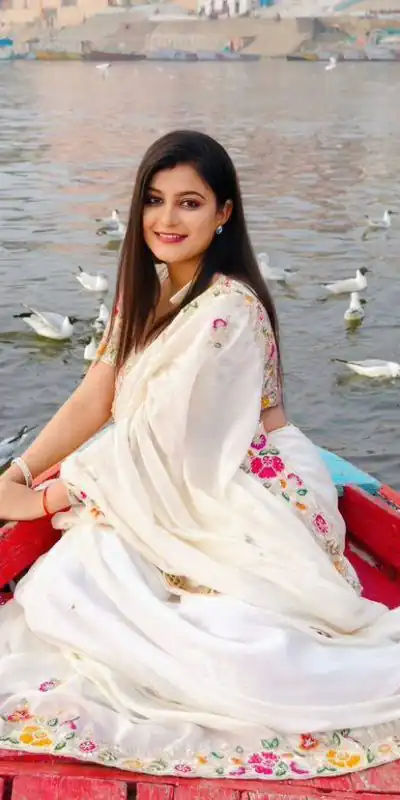 BT 1213 White Color Chinon Silk Embroidery Codding Multi Treads Sequins Work Saree Casual, Party Wear, Traditional Wear, Wedding Wear, Events Etc.@2049/- | Bollywood Sarees, Creative Sarees, Designer Sarees, Ethnic Saree, Modern Digital sarees, Party Wear Sarees, Sarees