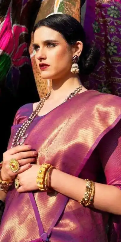KP 5054 Pink Color Soft Lichi Silk Jacquard Rich Pallu Saree Casual, Party Wear, Wedding, Events Etc. Expected Delivery 4-6 Working Days @1349/- | Bollywood Sarees, Creative Sarees, Designer Sarees, Embroidered Sarees, Ethnic Saree, Modern Digital sarees, Party Wear Sarees, Sarees