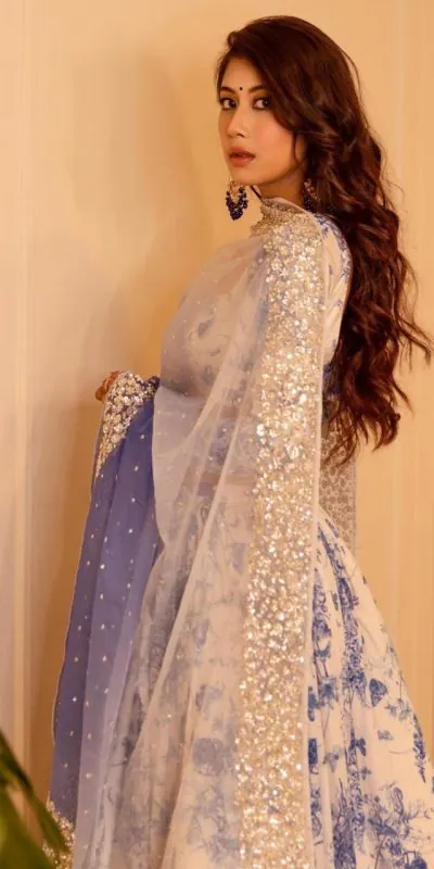 KT 273 White Color Georgette Fancy Digital Print Work Lehenga Choli Casual, Party Wear, Wedding Expected Delivery 4-6 Working Days@1949/- | Bollywood Lehenga, Creative Lehenga, Designer Lehenga, Embroidered Lehenga, Lehenga, Party Wear Lehenga