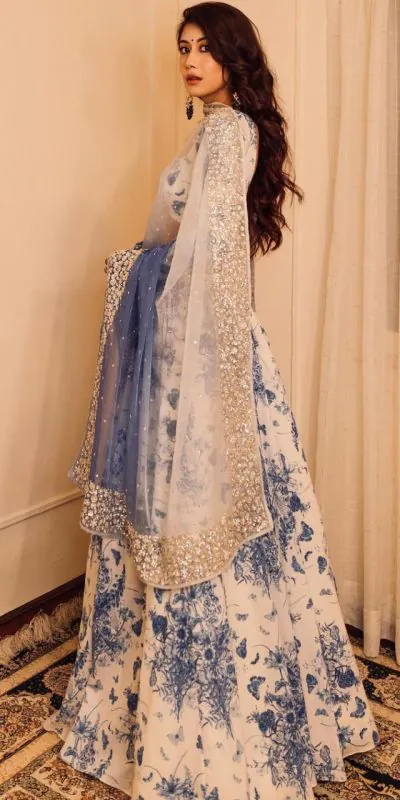 KT 273 White Color Georgette Fancy Digital Print Work Lehenga Choli Casual, Party Wear, Wedding Expected Delivery 4-6 Working Days@1949/- | Bollywood Lehenga, Creative Lehenga, Designer Lehenga, Embroidered Lehenga, Lehenga, Party Wear Lehenga