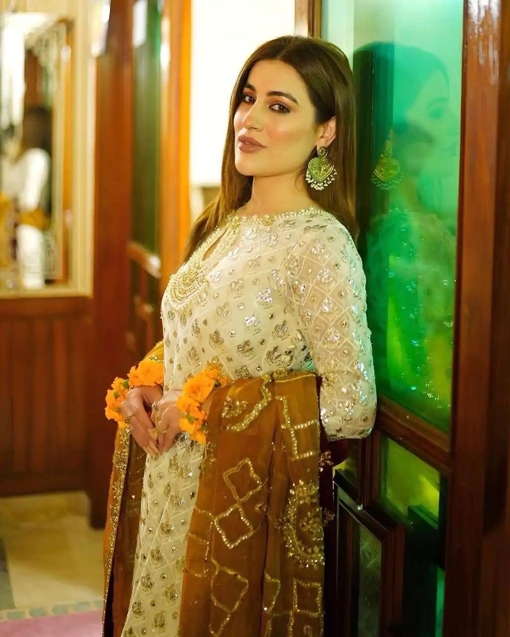 SR 1608 White Georgette Embroidery Sequence Rivet Moti Work Sharara Suit Wedding, Party, Festive, Events Etc.   Expected Delivery 4-6 Working Days @2249Only | Casual Suits, Creative suits, Designer Suits, Palazzo Suits, Party Wear Suits, Salwar suit, Straight Suits