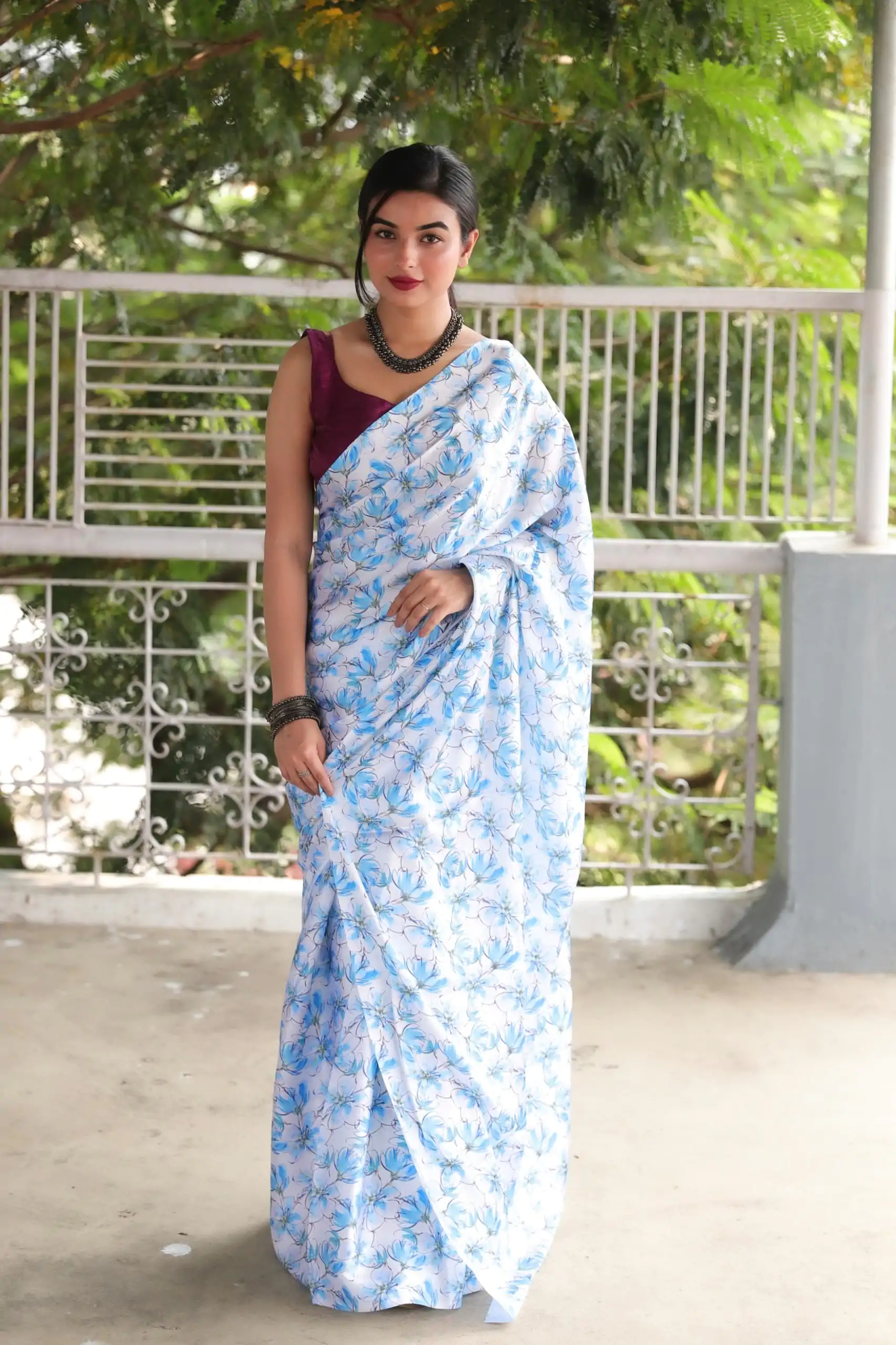 Veechis 105 Light Blue Heavy Devsena Soft Silk Saree Digital Print Saree Casual, Party , Festive, Events Etc. Expected Delivery 4-6 Working Days @1499/- | Bollywood Sarees, Creative Sarees, Designer Sarees, Embroidered Sarees, Modern Digital sarees, Party Wear Sarees, Sarees