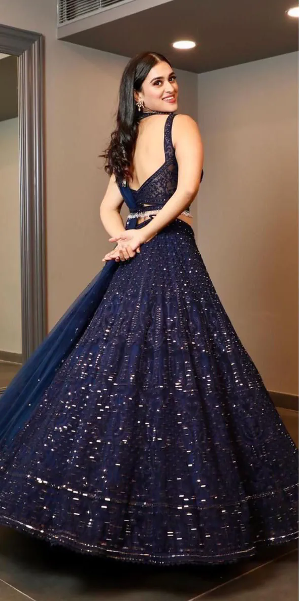 RC 215 Royal Blue Color Heavy Georgette Embroidery Sequins Work lace border Lehenga Choli Casual, Wedding, Party, Festive, Events Etc. 4-6 Working Days 1999 | Bollywood Lehenga, Creative Lehenga, Designer Lehenga, Embroidered Lehenga, Lehenga, Party Wear Lehenga