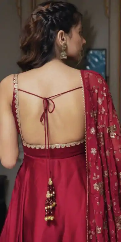 SRK 5128 Red Color Heavy Faux Georgette With Fully Flair Salwar Suit Wedding, Party, Festive, Events Expected Delivery 4-6 Working Days @ 1899/- | Jump Suits, Casual Suits, Creative suits, Designer Suits, Palazzo Suits, Party Wear Suits, Patiala Suits, Salwar suit, Straight Suits