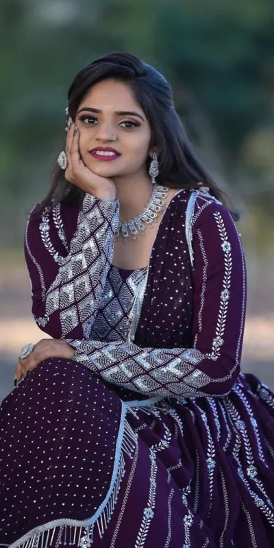 Ram 001 Maroon Color Georgette Sequence Thread Work With Zari Lehenga Choli Casual, Wedding, Festive, Events Expected Delivery 4-6 Working Days @3199/- | Bollywood Lehenga, Creative Lehenga, Designer Lehenga, Embroidered Lehenga, Lehenga, Party Wear Lehenga