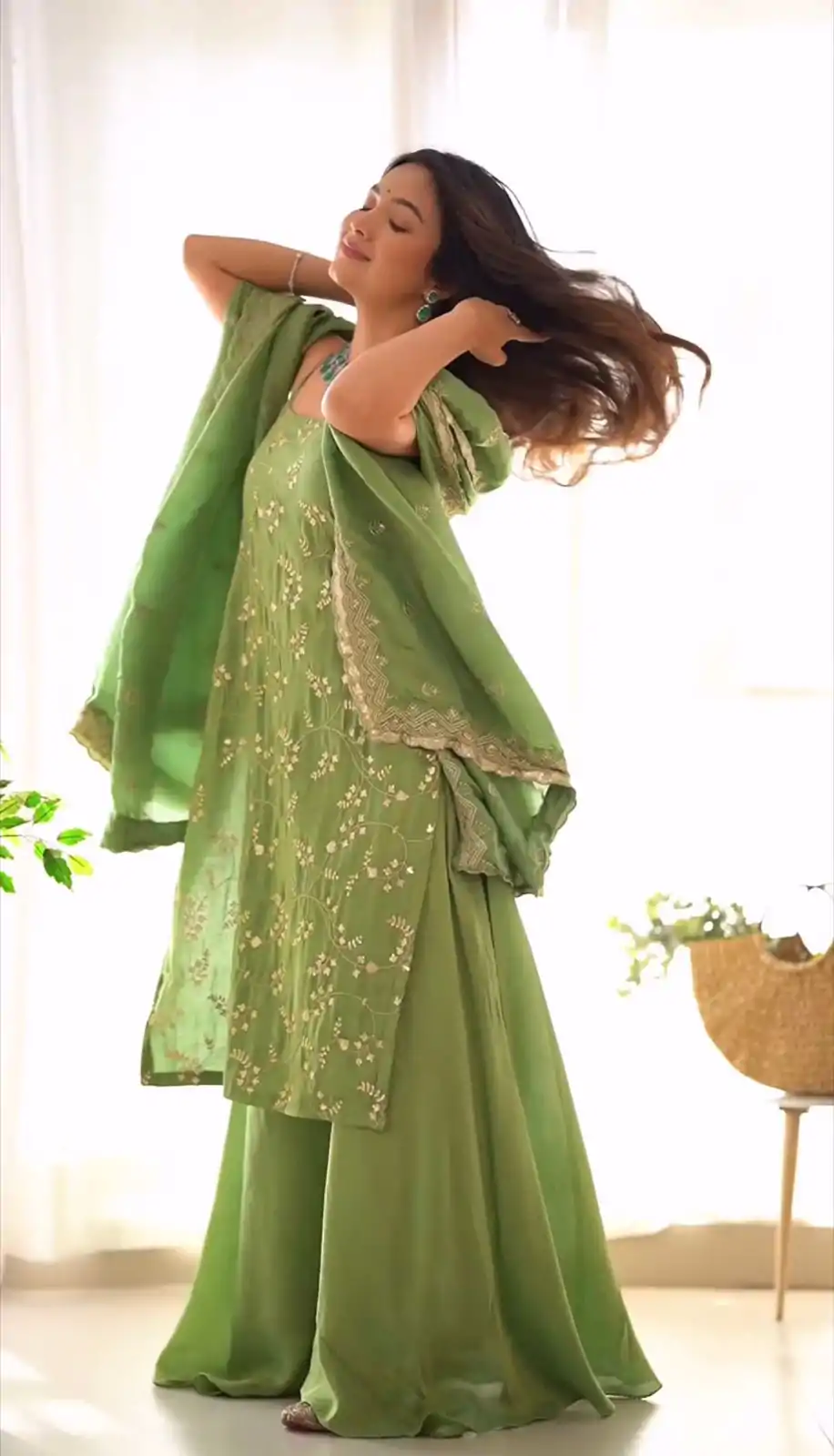 KD 1435 Green Color Jimmy Chu Thread & Sequence Work Salwar Suit Casual, Party, Festive, Events Wedding Etc. Expected Delivery 4-6 Working Days @1999/- Only | Jump Suits, Casual Suits, Creative suits, Designer Suits, Palazzo Suits, Party Wear Suits, Salwar suit, Straight Suits