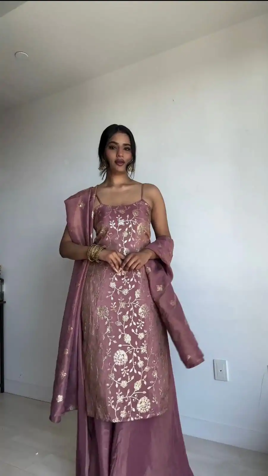 KD 1435 Pink Color Jimmy Chu Thread & Sequence Work Salwar Suit Casual, Party, Festive, Events Wedding Etc. Expected Delivery 4-6 Working Days @1999/- Only | Jump Suits, Casual Suits, Creative suits, Designer Suits, Palazzo Suits, Party Wear Suits, Salwar suit, Straight Suits