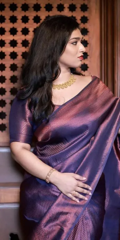DDF Keri Purple Color Soft Lichi Silk Ordinary Design Rich Pallu Saree Casual, Party Wear, Events, Festivals Etc. Expected Delivery 4-6 Working Days 1399/ | Bollywood Sarees, Creative Sarees, Designer Sarees, Embroidered Sarees, Ethnic Saree, Modern Digital sarees, Party Wear Sarees, Sarees