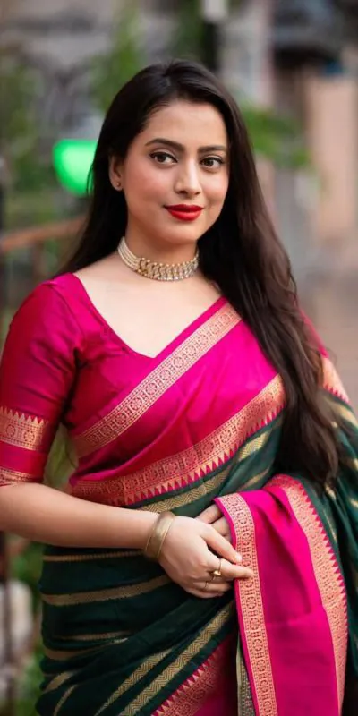 KP 5051 Pink Color Soft Lichi Silk Jacquard Work Saree Rich Pallu Casual, Party Wear, Wedding, Events Etc. Expected Delivery 4-6 Working Days @1449/- | Bollywood Sarees, Creative Sarees, Designer Sarees, Embroidered Sarees, Ethnic Saree, Modern Digital sarees, Party Wear Sarees, Sarees
