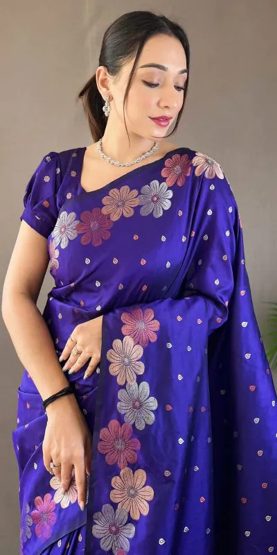 DDF 127 Blue Color Soft Lichi Silk Ordinary Design Rich Pallu Saree Casual, Party Wear, Events, Festivals Etc. Expected Delivery 4-6 Working Days 1499/- | Bollywood Sarees, Creative Sarees, Designer Sarees, Embroidered Sarees, Ethnic Saree, Modern Digital sarees, Party Wear Sarees, Sarees