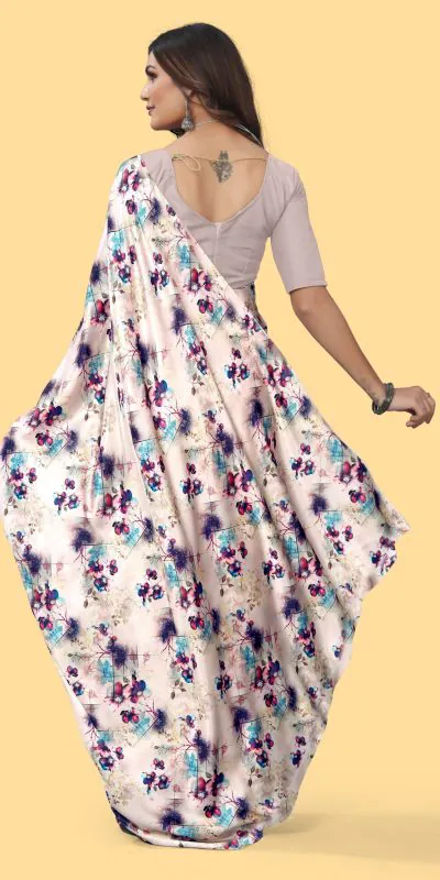 Veechis 4D Purple Color Heavy Devsena Soft Silk Beautiful Digital Printed Saree Casual, Party Festive, Events. Expected Delivery 4-6 Working Days @1499 | Bollywood Sarees, Creative Sarees, Designer Sarees, Embroidered Sarees, Modern Digital sarees, Party Wear Sarees, Sarees