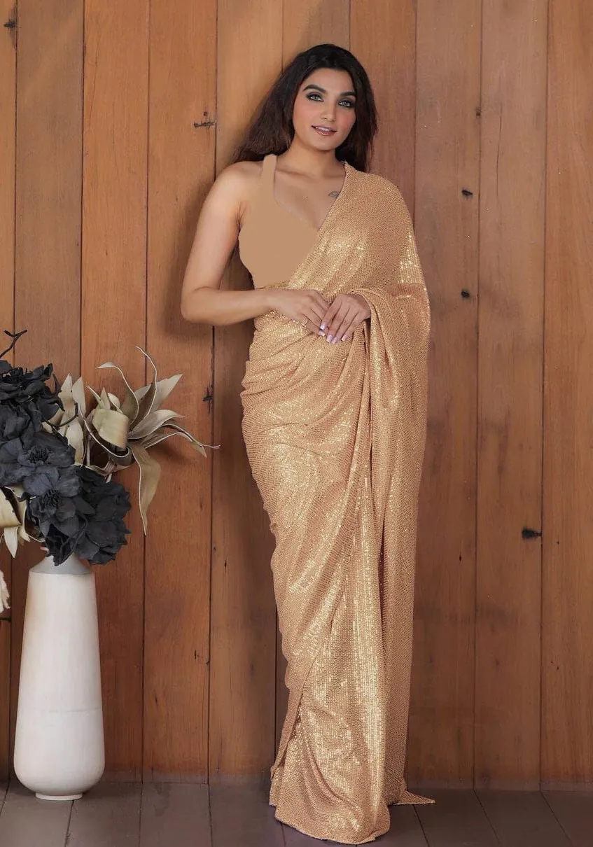 DF Sequins Rani Chiku Georgette Double Run Embroidery Saree Casual, Party Wear, Events, Festivals Wear Expected Delivery 4-6 Working Days 1750 /- | Bollywood Sarees, Creative Sarees, Designer Sarees, Embroidered Sarees, Ethnic Saree, Modern Digital sarees, Party Wear Sarees, Sarees