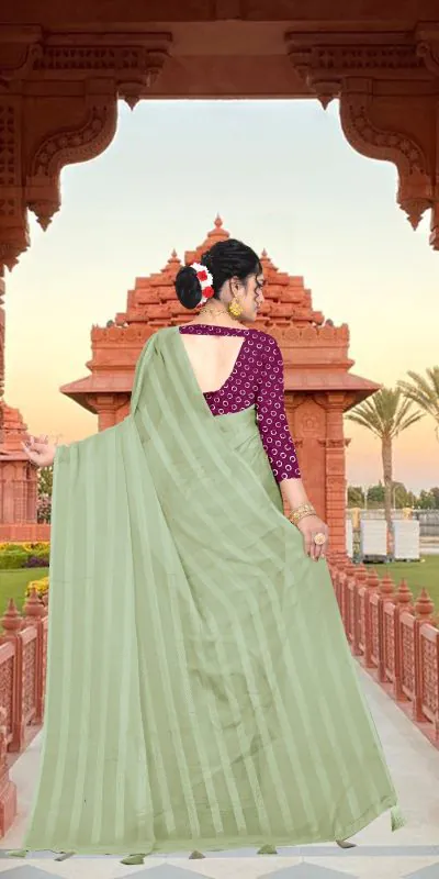 RS Green Color Georgette Chiffon Multiple Zari Pata Design Saree Casual, Party, Wedding, Festive, Events Etc.  Expected Delivery  4-6 Working Days @1599/- | Bollywood Sarees, Creative Sarees, Designer Sarees, Embroidered Sarees, Ethnic Saree, Modern Digital sarees, Party Wear Sarees, Sarees