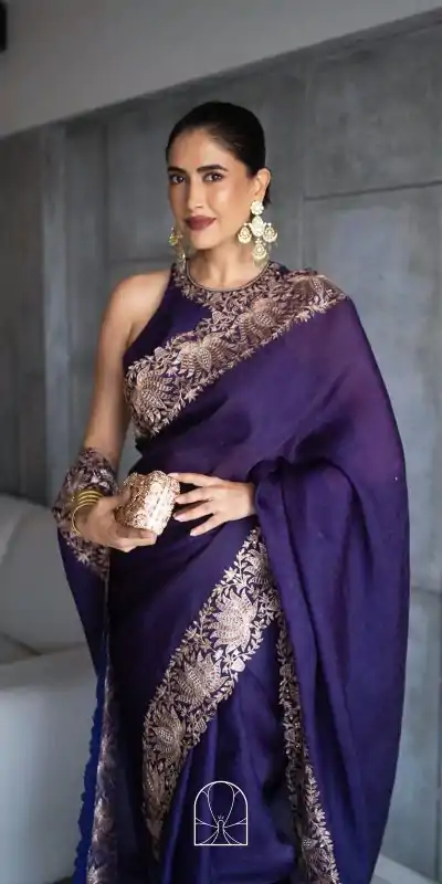 KD 461 Violet Color Faux Georgette Thread With Sequence Saree Casual, Party, Wedding, Festive, Events Etc.  Expected Delivery  4-6 Working Days @1949/- Only | Bollywood Sarees, Creative Sarees, Designer Sarees, Embroidered Sarees, Ethnic Saree, Modern Digital sarees, Party Wear Sarees, Sarees