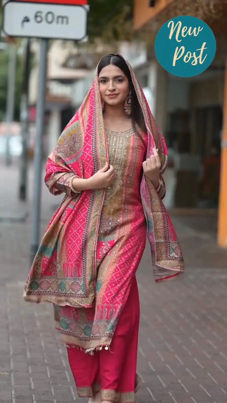 LG-1834 Pink Color Maslin Embroidery Printed Mirror Salwar Suit Casual, Wedding, Festive, Events Expected Delivery 4-6 Working Days @1899/- | Jump Suits, Casual Suits, Creative suits, Designer Suits, Palazzo Suits, Party Wear Suits, Patiala Suits, Salwar suit, Straight Suits