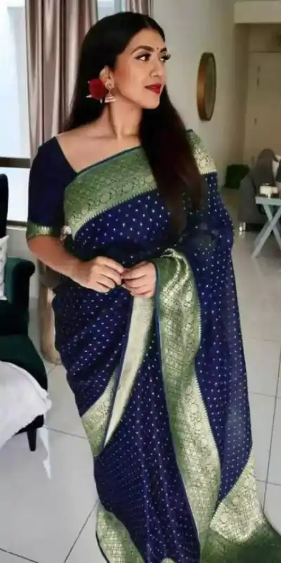 KP 4012 Navy Blue Color Soft Lichi Silk Cloth Beautiful Rich Pallu Saree Casual, Party Wear, Wedding, Events Etc.   Expected Delivery 4-6 Working Days @ 1349 | Bollywood Sarees, Creative Sarees, Designer Sarees, Embroidered Sarees, Ethnic Saree, Modern Digital sarees, Party Wear Sarees, Sarees