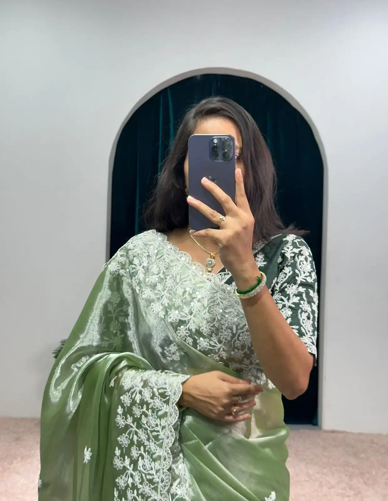 ST 471 Green Color Burberry With Blooming Embroidery Saree Casual, Wedding, Party, Festive, Events Etc. Expected Delivery 4-6 Working Days @1999/- | Bollywood Sarees, Creative Sarees, Designer Sarees, Embroidered Sarees, Ethnic Saree, Modern Digital sarees, Party Wear Sarees, Sarees