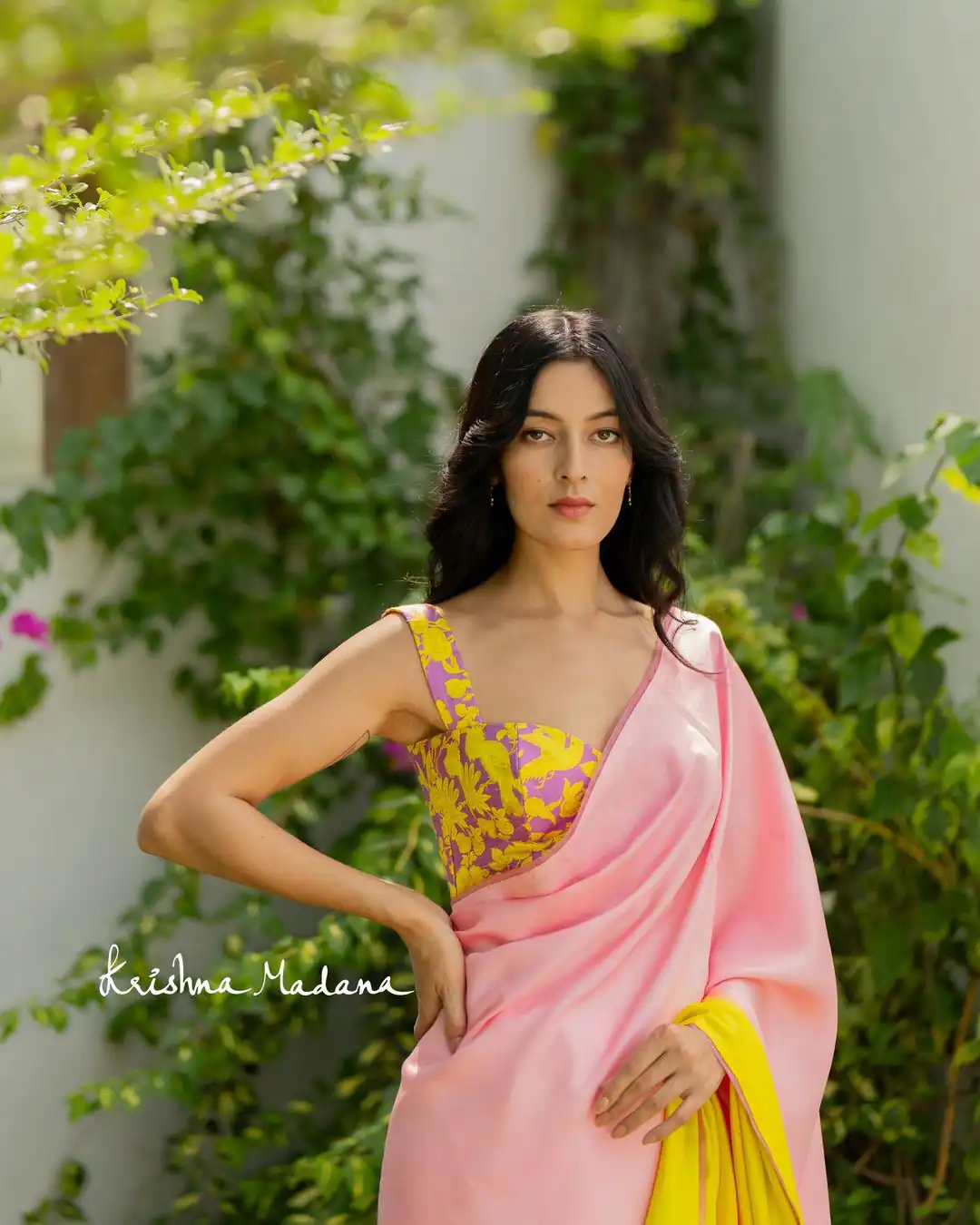 JM Krishna Madana Light Pink Color Satin Silk Blouse Digital Print Saree, Party Wear, Events, Festivals Expected Delivery 4-6 Working Days 1549/- | Bollywood Sarees, Creative Sarees, Designer Sarees, Embroidered Sarees, Ethnic Saree, Modern Digital sarees, Party Wear Sarees, Sarees