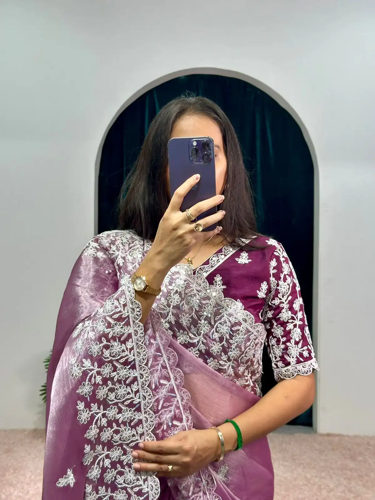 ST 471 Purple Color Burberry With Blooming Embroidery Saree Casual, Wedding, Party, Festive, Events Etc. Expected Delivery 4-6 Working Days @1999/- | Bollywood Sarees, Creative Sarees, Designer Sarees, Embroidered Sarees, Ethnic Saree, Modern Digital sarees, Party Wear Sarees, Sarees