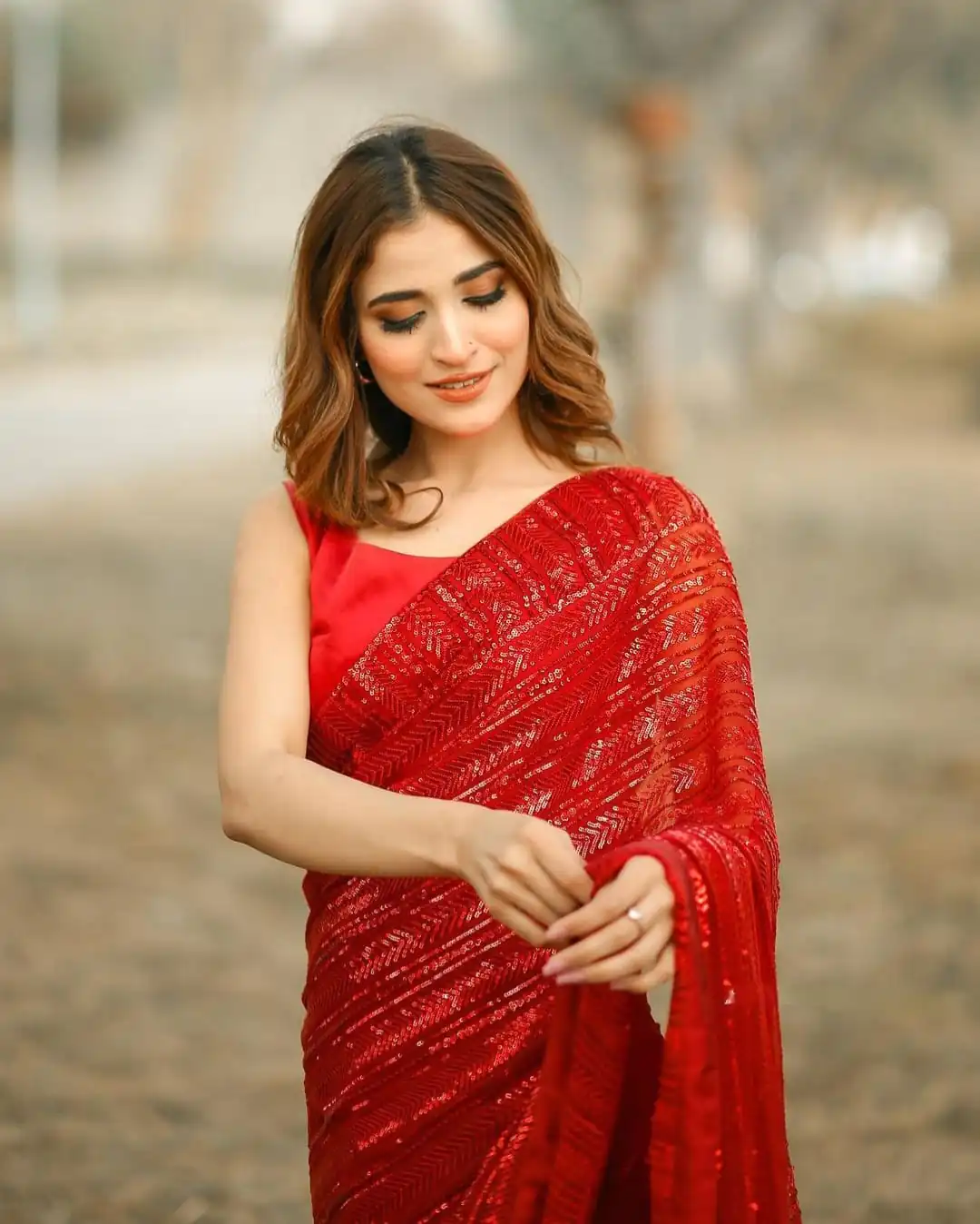 DF 3411A Red Color Georgette Sequins Embroidery Work Saree Casual, Party Wear, Wedding, Events Etc Delivery Expected.4-6 Working Days 1799/- | Bollywood Sarees, Creative Sarees, Designer Sarees, Embroidered Sarees, Ethnic Saree, Modern Digital sarees, Party Wear Sarees, Sarees