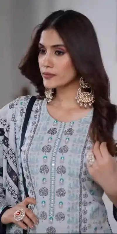DC G54 White Color Maslin Digital Printed Hand Work Salwar Suit Casual, Wedding, Party, Festive, Events Etc. Expected Delivery 4-6 Working Days @1799/- | Casual Suits, Creative suits, Designer Suits, Palazzo Suits, Party Wear Suits, Patiala Suits, Salwar suit, Straight Suits