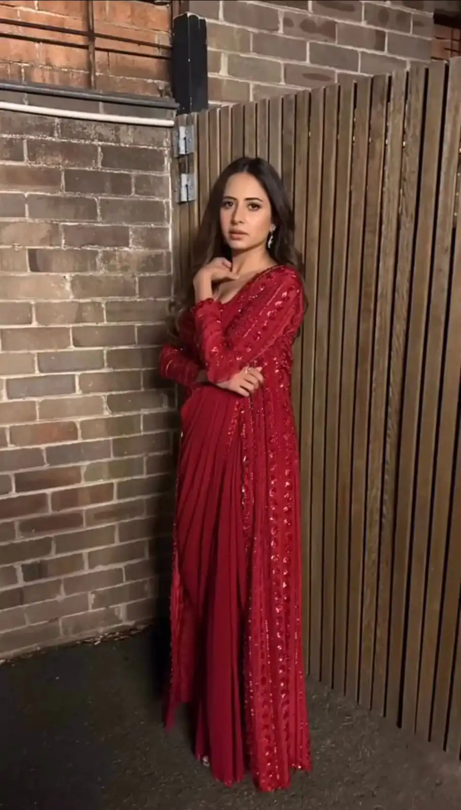   RTC 5715 Red Color Georgette Thread Sequence Work Saree Casual, Wedding, Party, Festive, Events. Expected Delivery 4-6 Working Days @1999/- | Bollywood Sarees, Creative Sarees, Designer Sarees, Embroidered Sarees, Ethnic Saree, Modern Digital sarees, Party Wear Sarees, Sarees