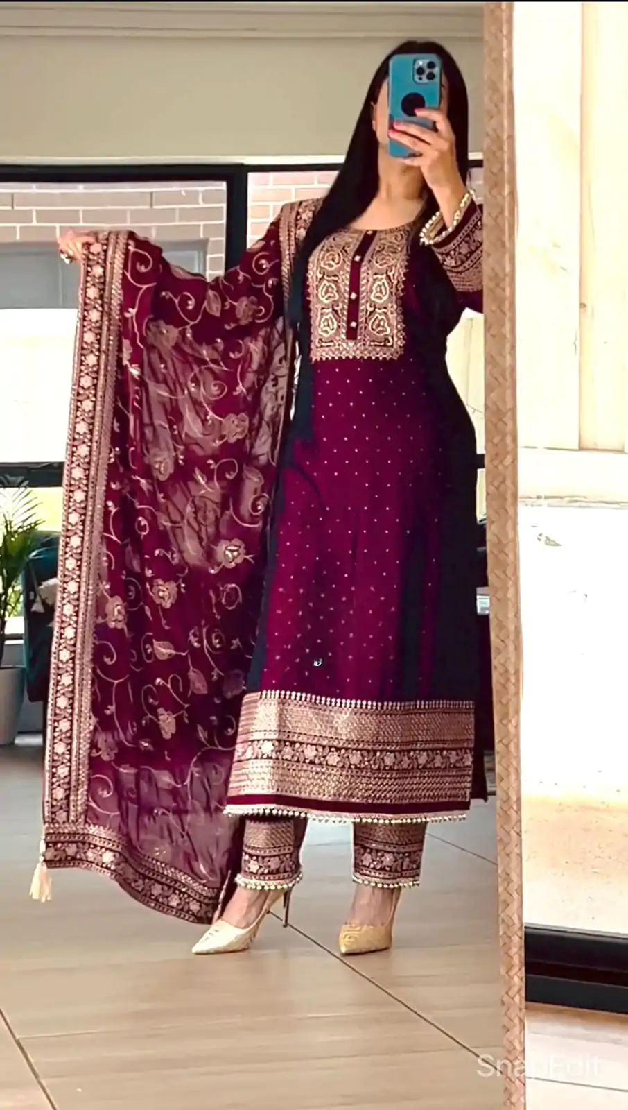 MF 422 Purple Color Chinon Silk Embroidery Sequence Salwar Suit  Wedding, Party, Festive, Events Etc. Expected 4-6 Working Days @2399/- | Casual Suits, Creative suits, Designer Suits, Palazzo Suits, Party Wear Suits, Patiala Suits, Salwar suit, Straight Suits